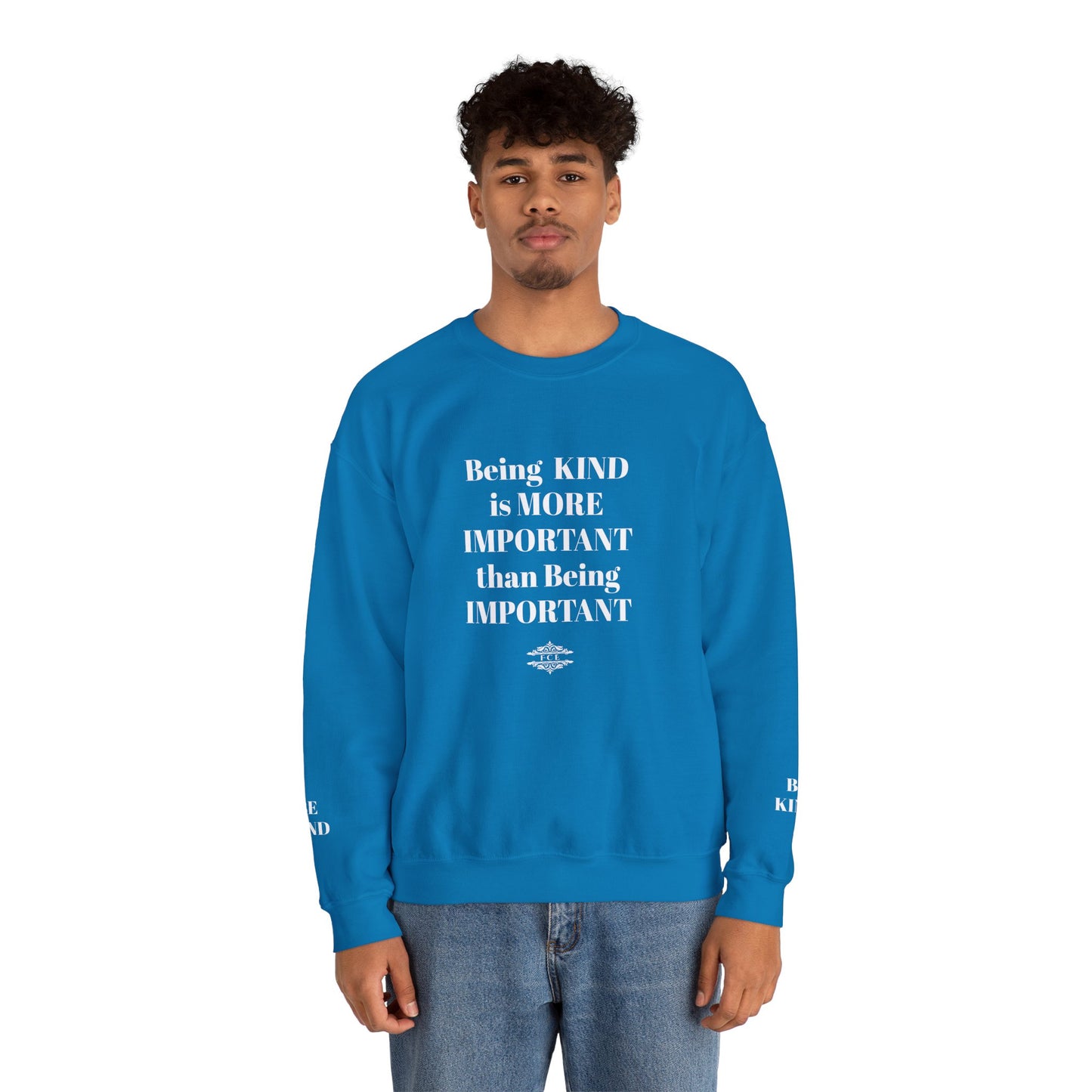 BE KIND CREWNECK SWEATSHIRT