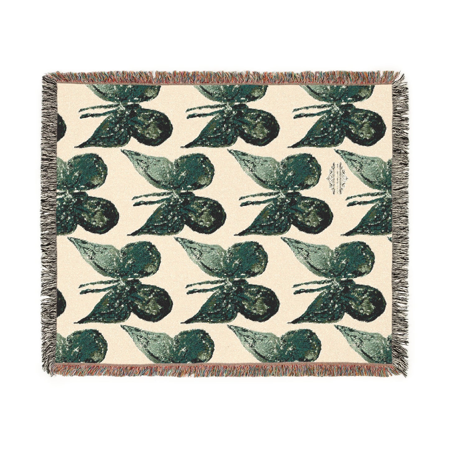 BUTTERFLY WOVEN BLANKET