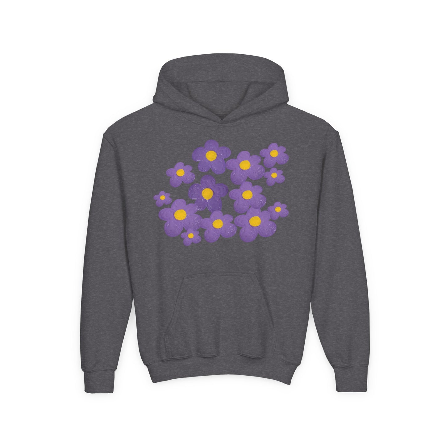 FUN ORANGE HOODED SWEATSHIRT