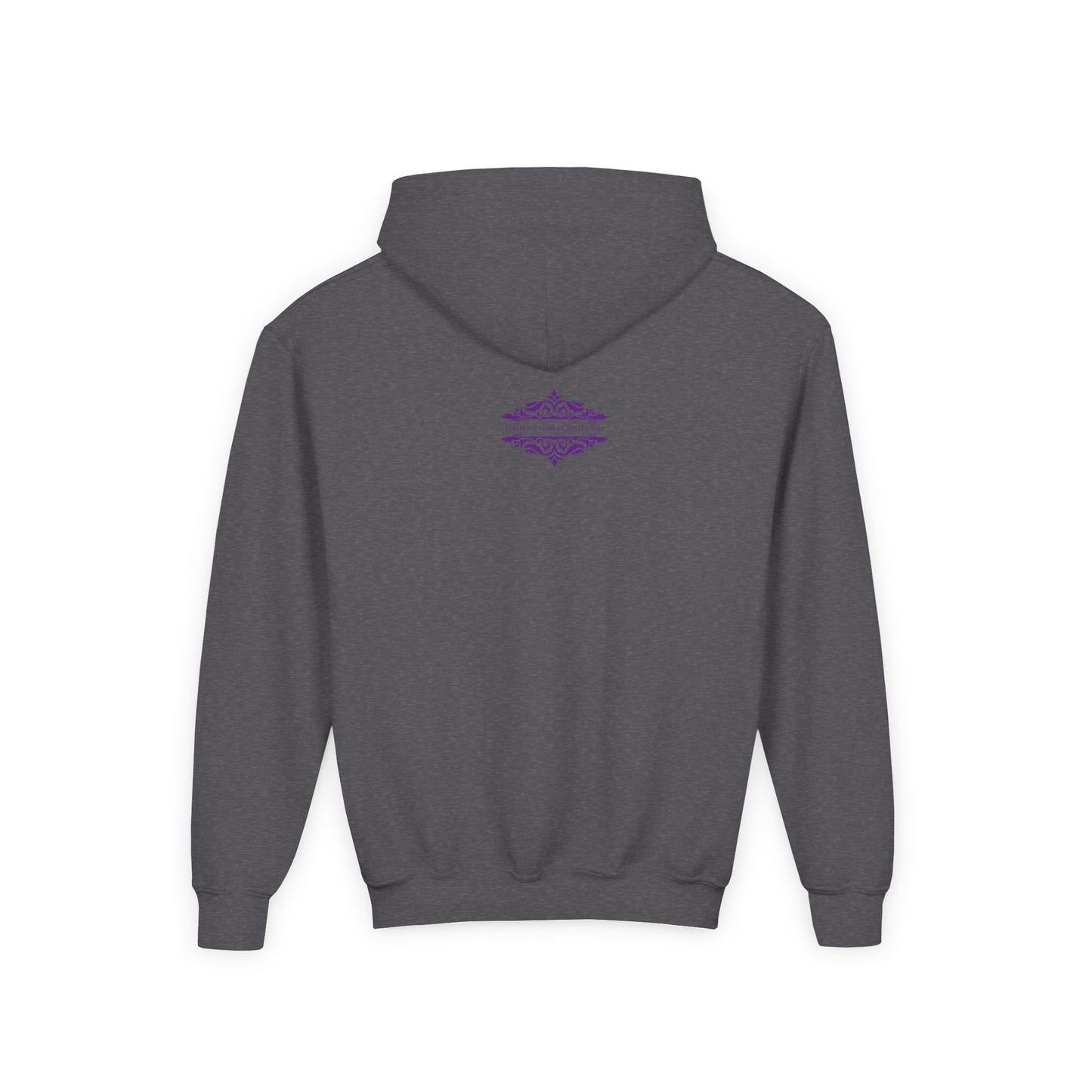 FUN ORANGE HOODED SWEATSHIRT