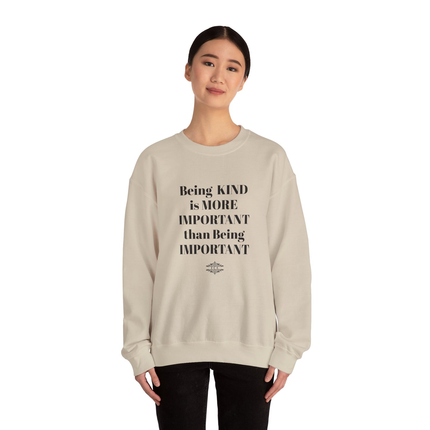 BE KIND CREWNECK SWEATSHIRT