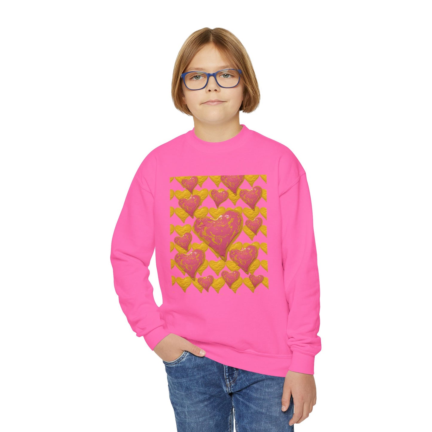LOVELY HEARTS SWEATSHIRT