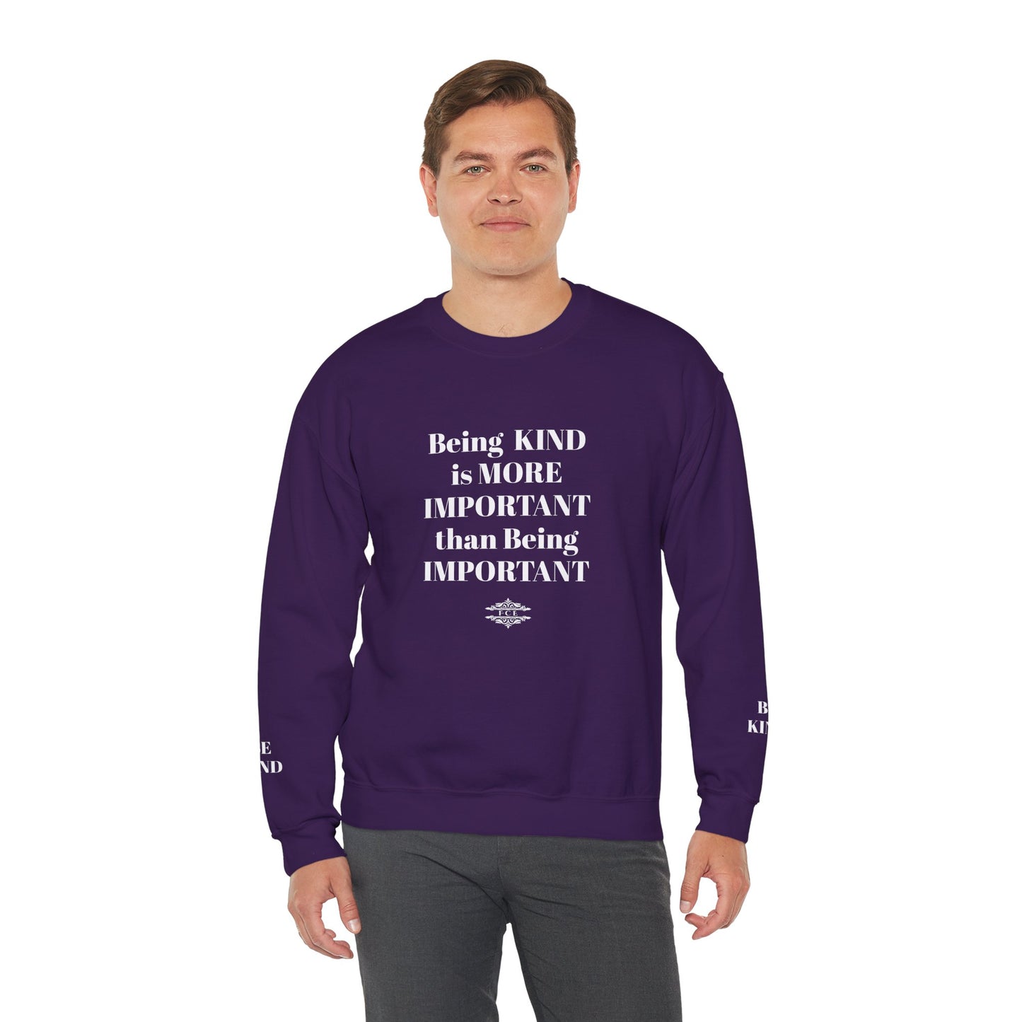 BE KIND CREWNECK SWEATSHIRT