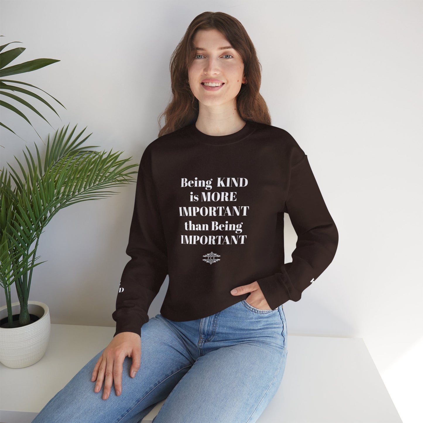 BE KIND CREWNECK SWEATSHIRT