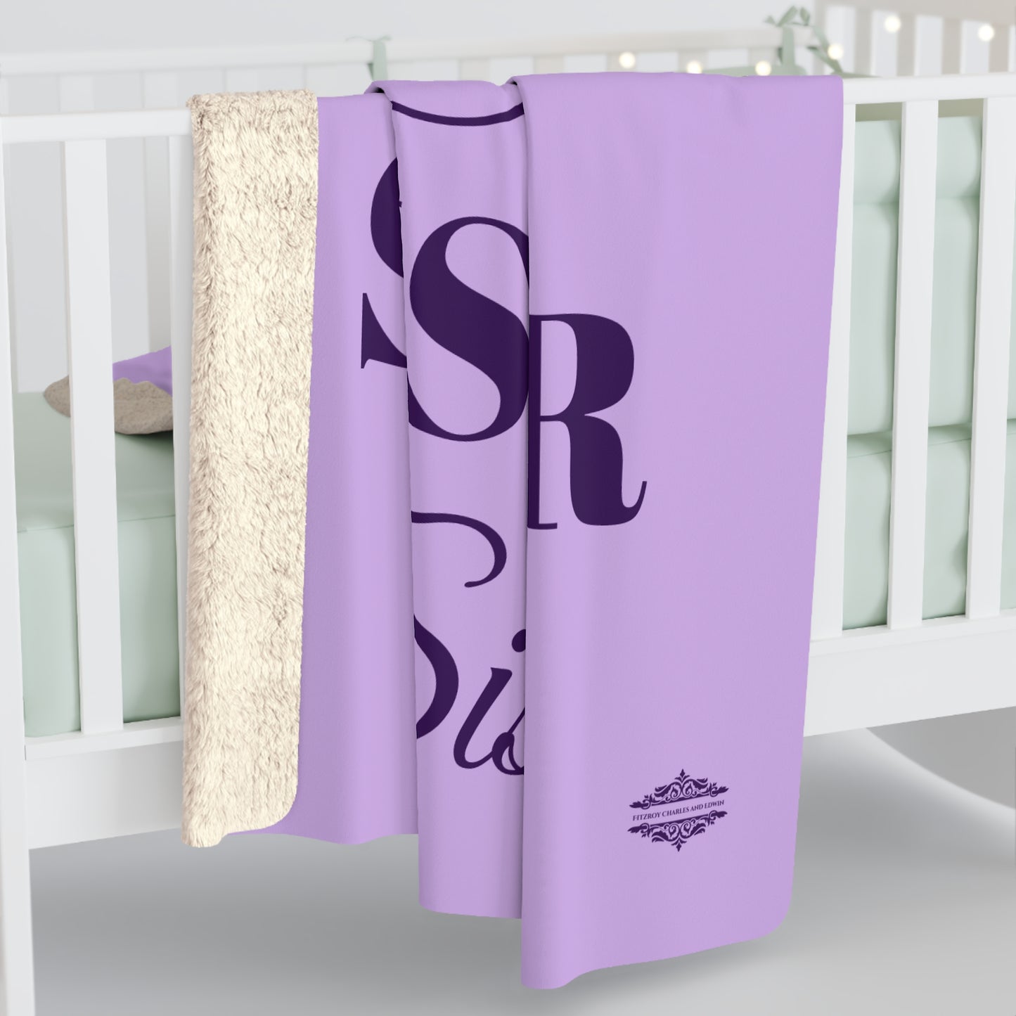 SISTER SHERPA FLEECE BLANKET