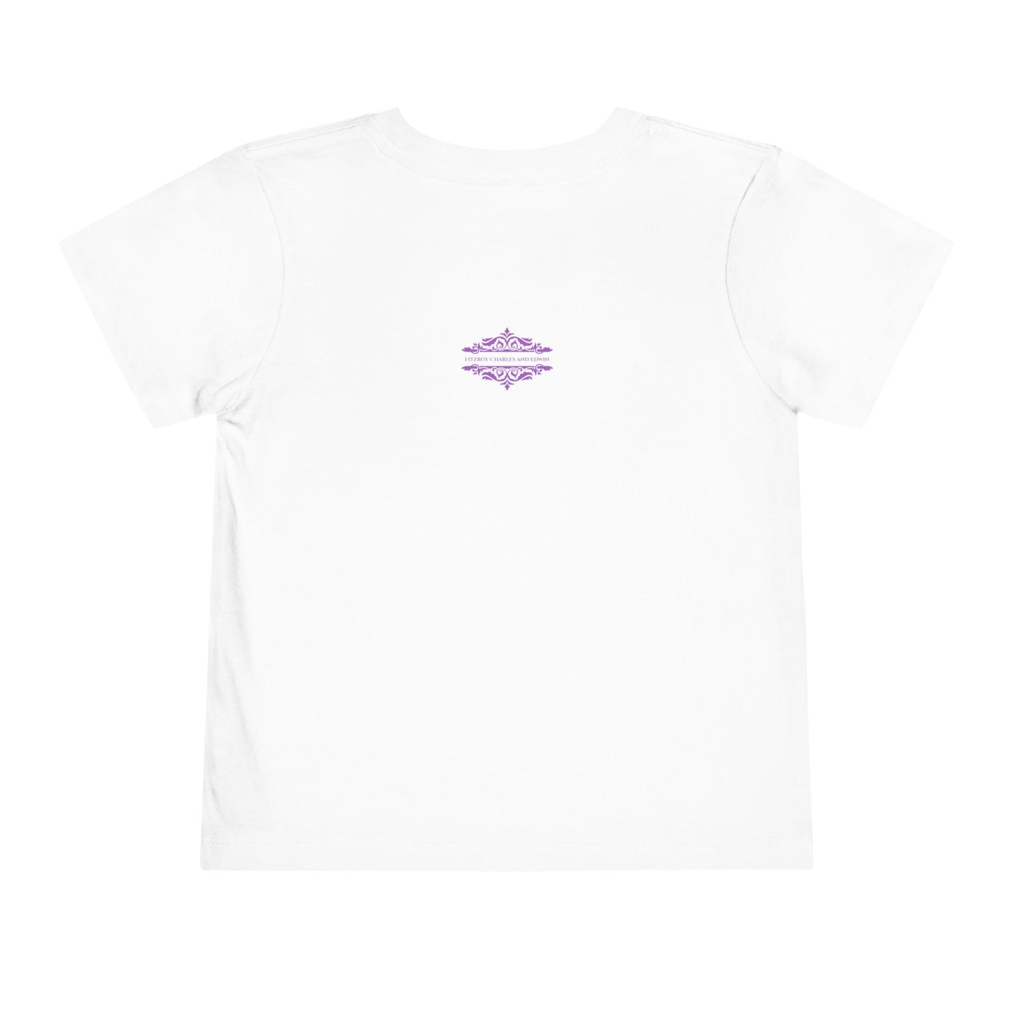 CUTE PURPLE HEART TODDLER TEE