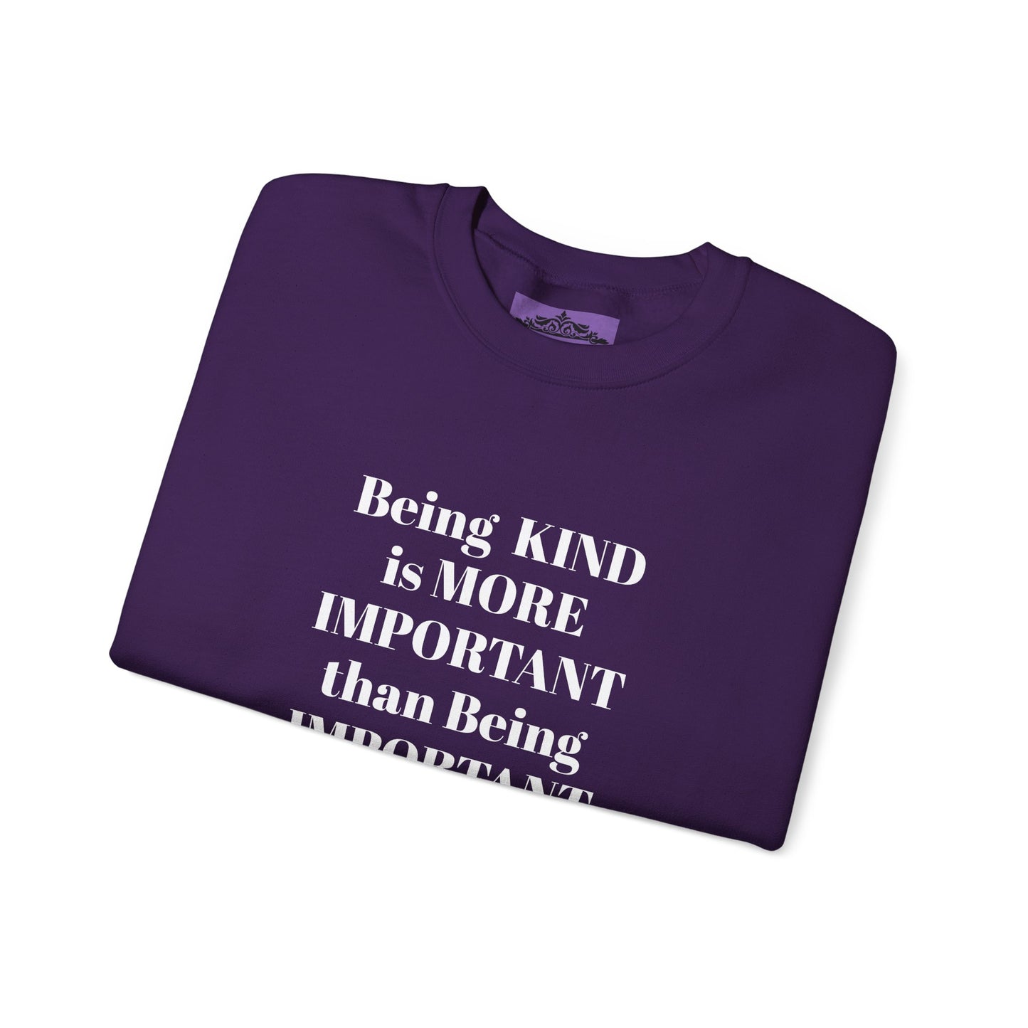 BE KIND CREWNECK SWEATSHIRT