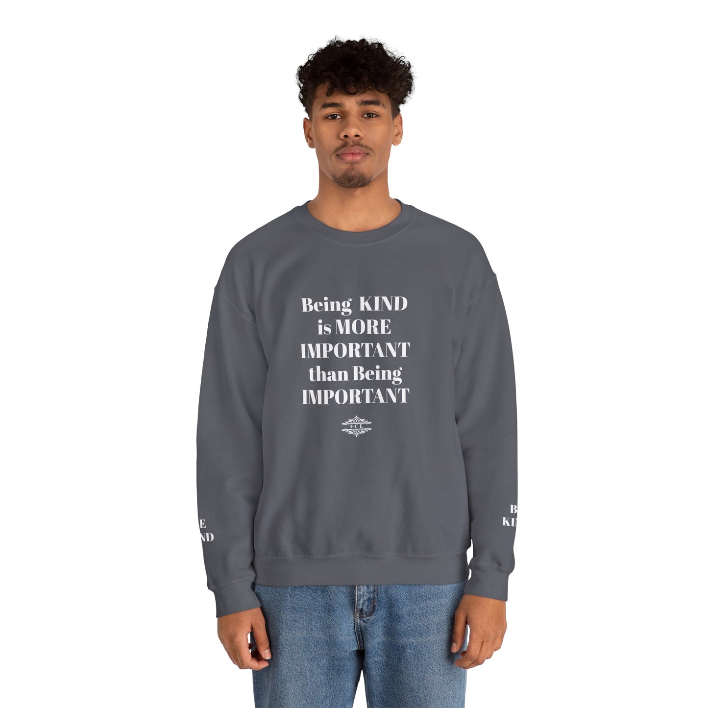 BE KIND CREWNECK SWEATSHIRT