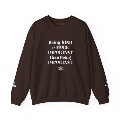 BE KIND CREWNECK SWEATSHIRT
