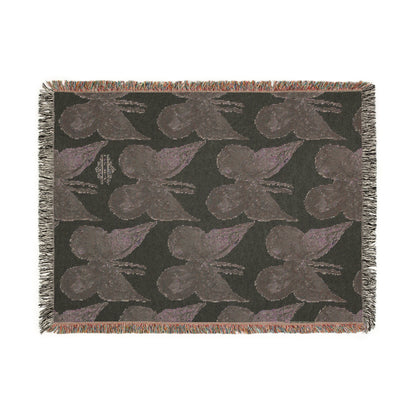 BUTTERFLY WOVEN BLANKET