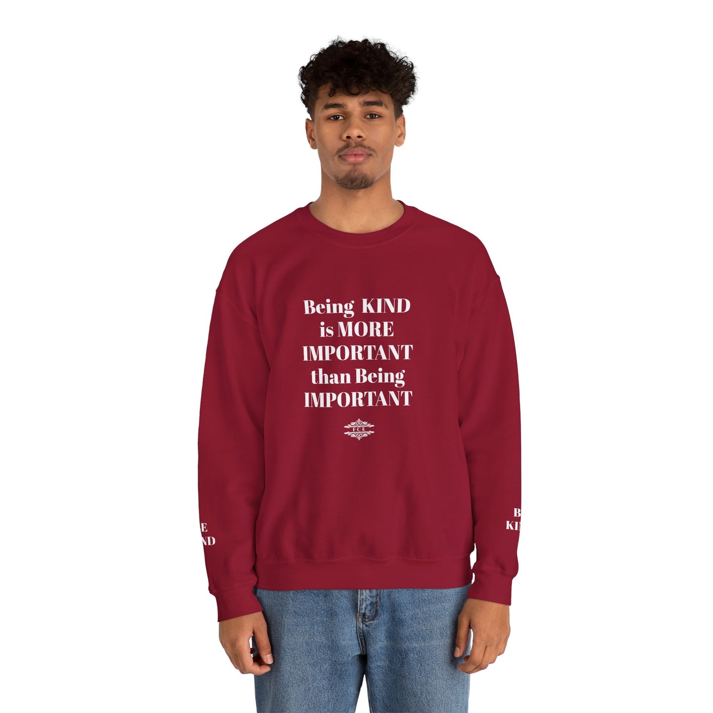 BE KIND CREWNECK SWEATSHIRT