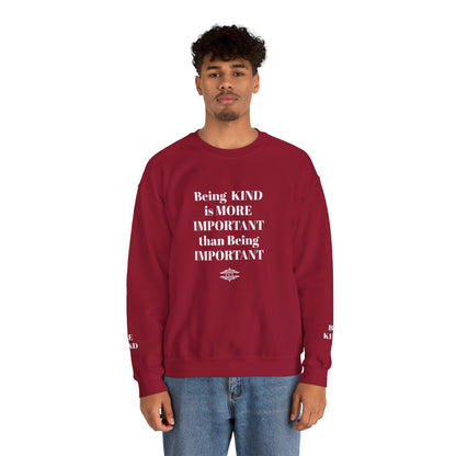 BE KIND CREWNECK SWEATSHIRT
