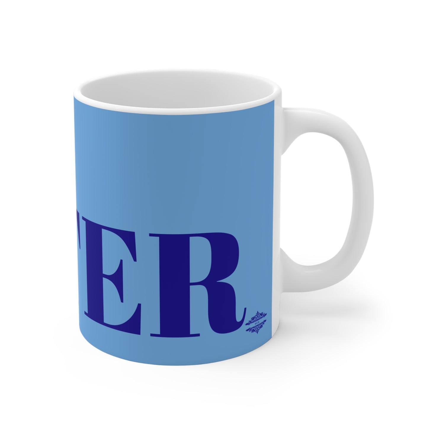 BLUE AND BLUE SISTER MUG
