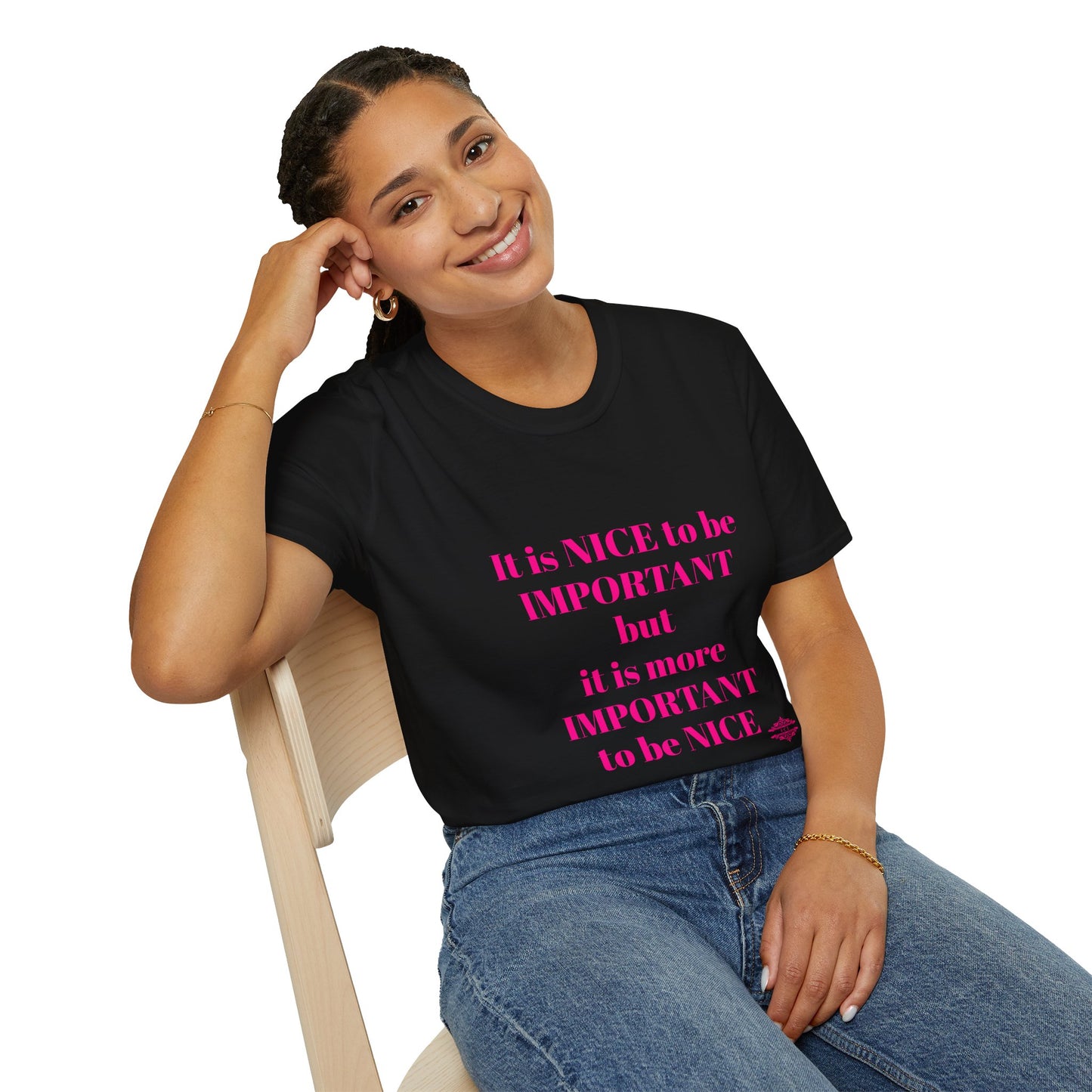 INSPIRATIONAL QUOTE BE NICE TEE
