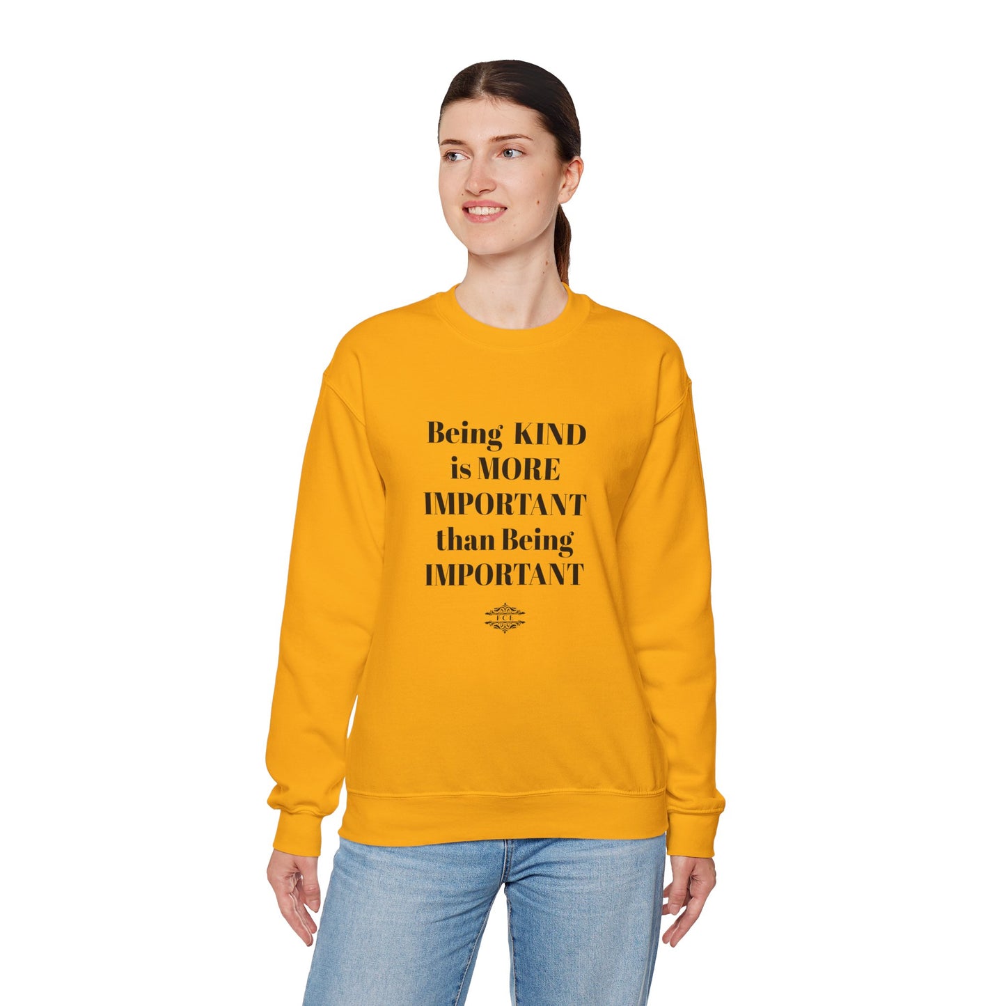 BE KIND CREWNECK SWEATSHIRT