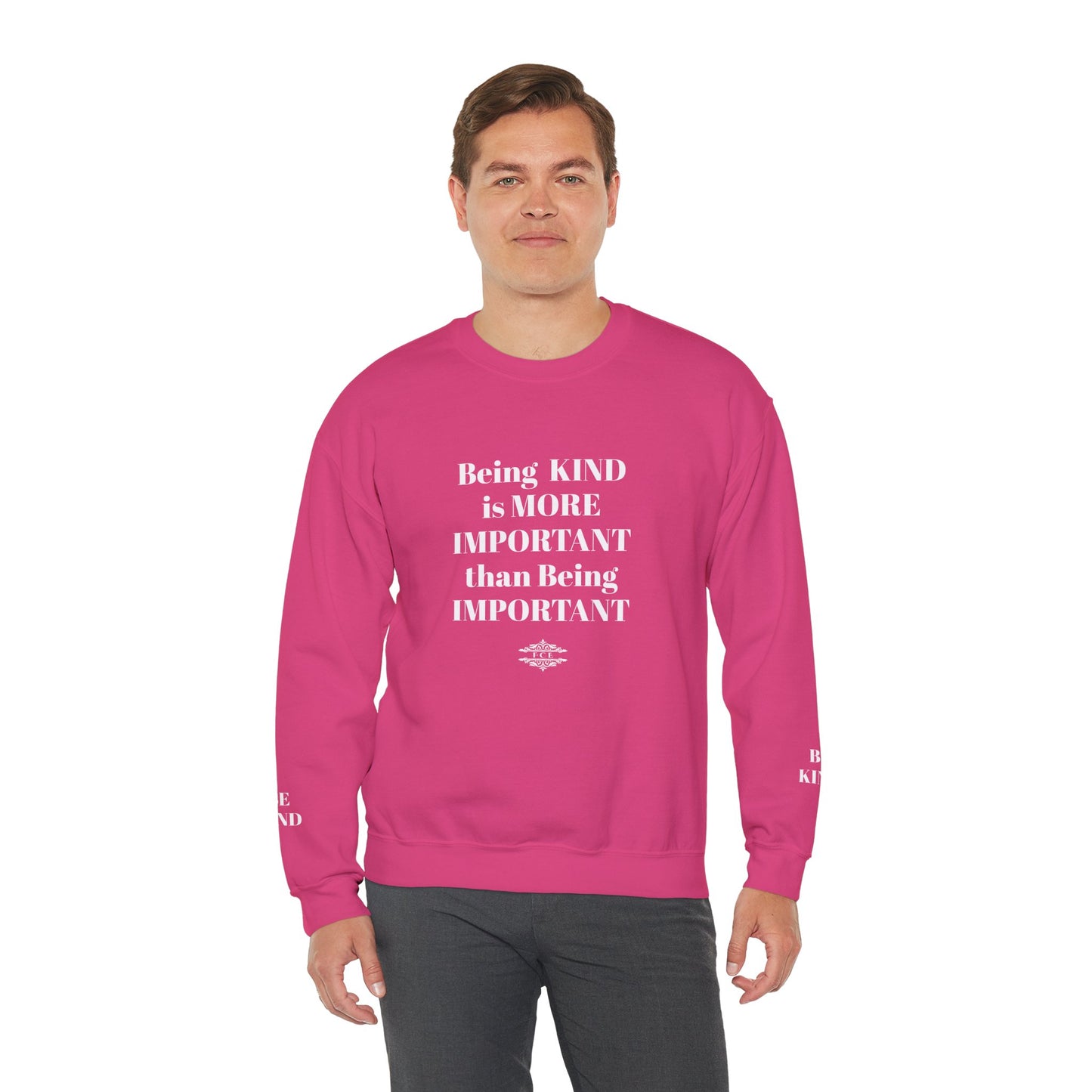 BE KIND CREWNECK SWEATSHIRT