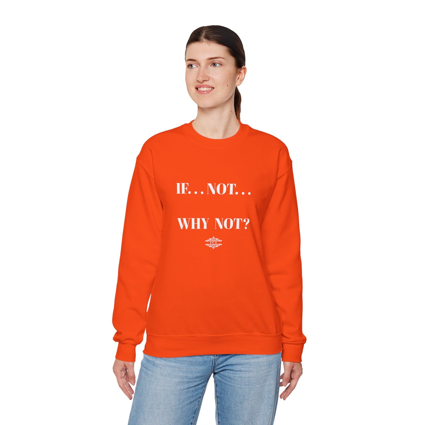WHY NOT CREWNECK SWEATSHIRT