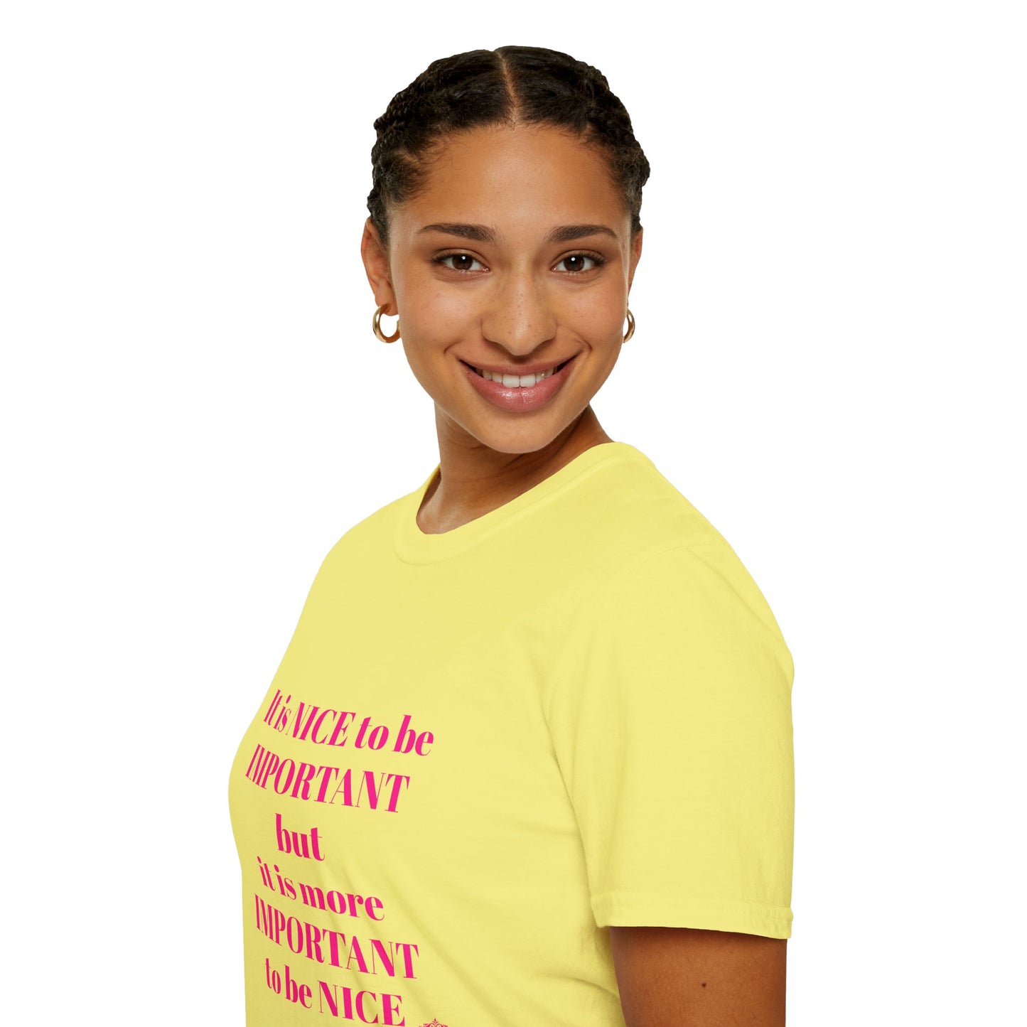 INSPIRATIONAL QUOTE BE NICE TEE