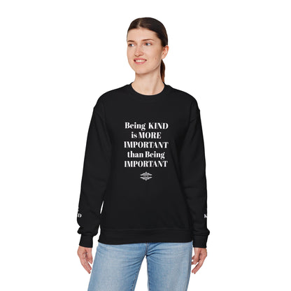 BE KIND CREWNECK SWEATSHIRT