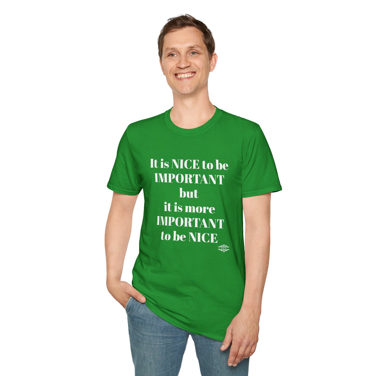 IT IS NICE TO BE IMPORTANT