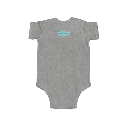 BLUE HEART INFANT BODYSUIT