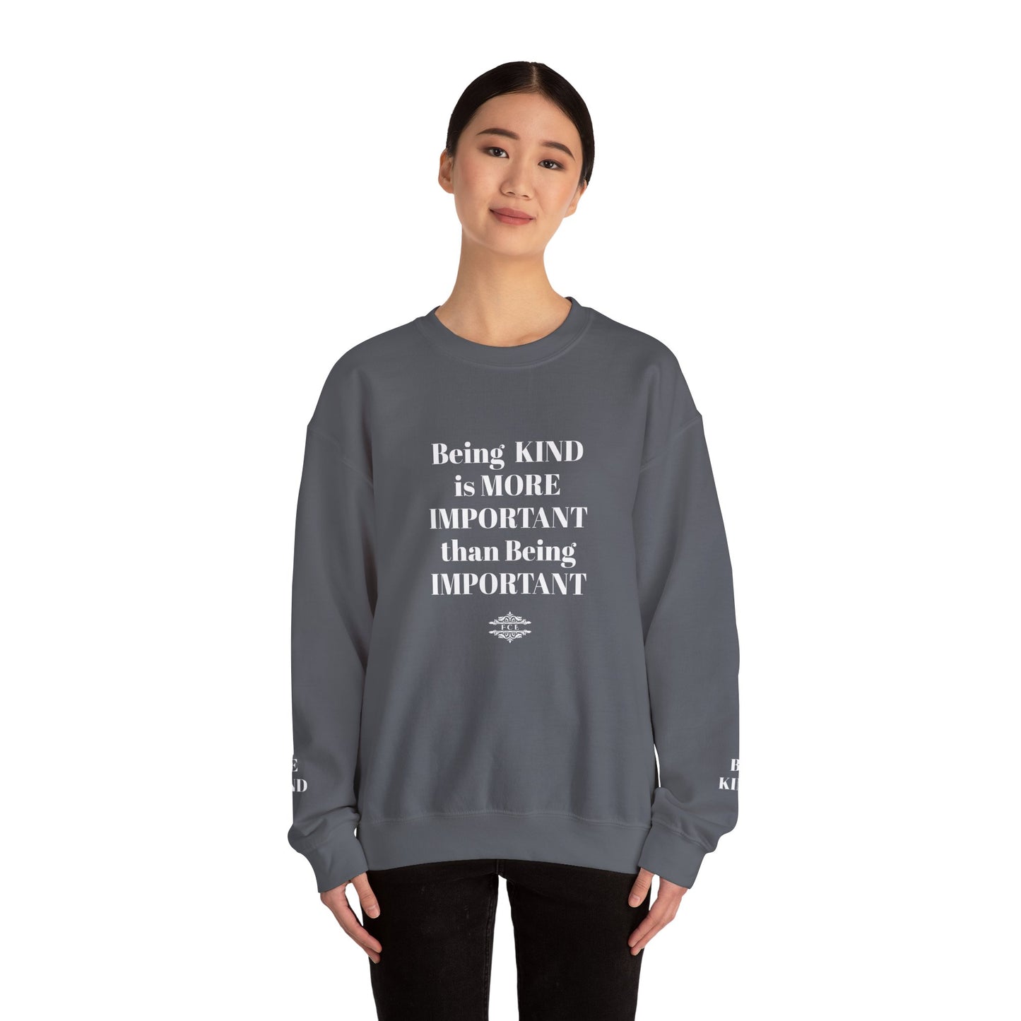 BE KIND CREWNECK SWEATSHIRT