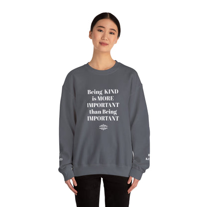 BE KIND CREWNECK SWEATSHIRT