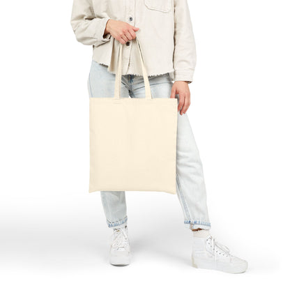 STYLISH BUTTERFLY PRINT COTTON CANVAS TOTE
