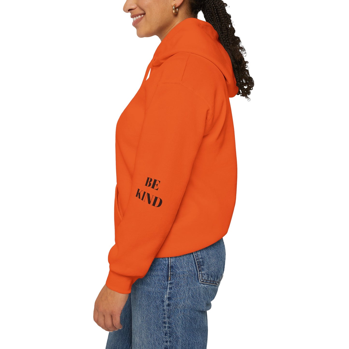BE NICE HOODED SWEATSHIRT