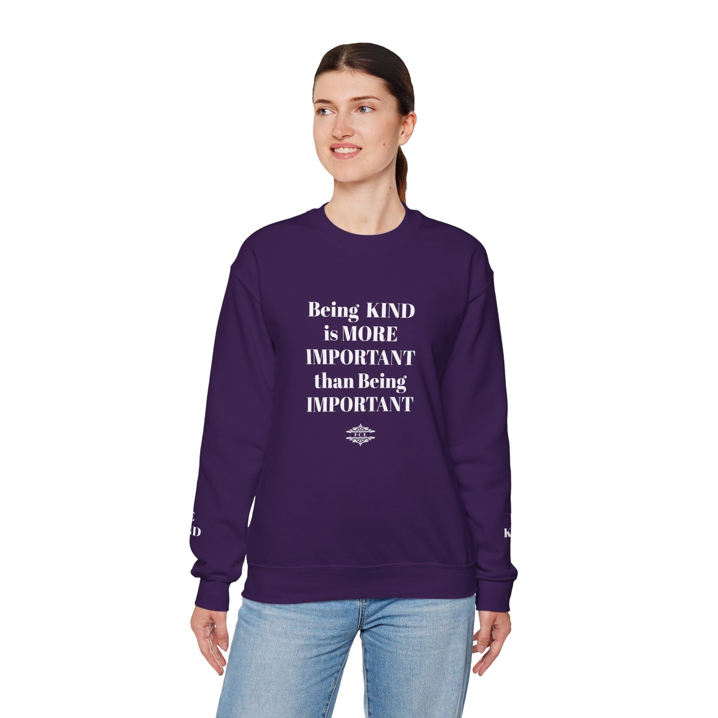 BE KIND CREWNECK SWEATSHIRT