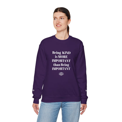 BE KIND CREWNECK SWEATSHIRT