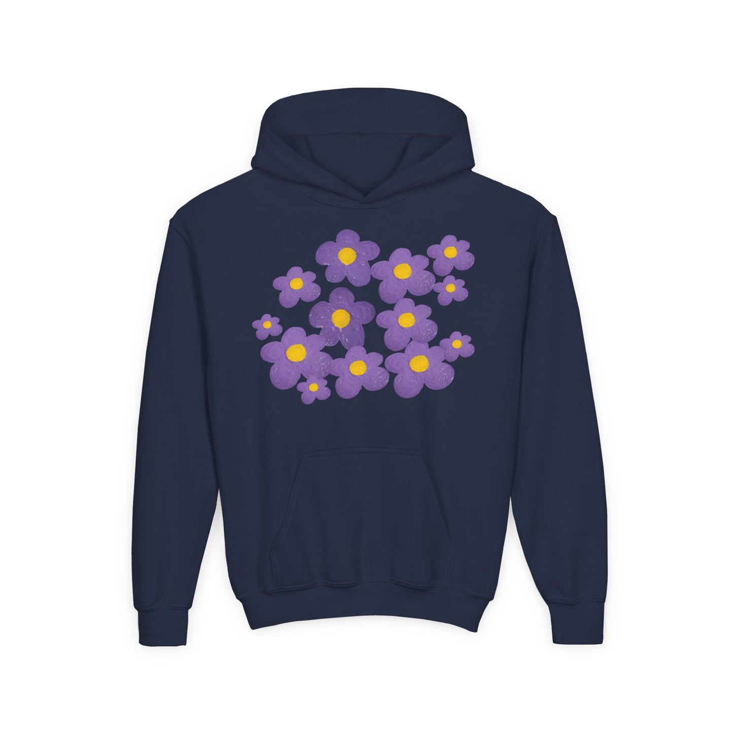 FUN ORANGE HOODED SWEATSHIRT