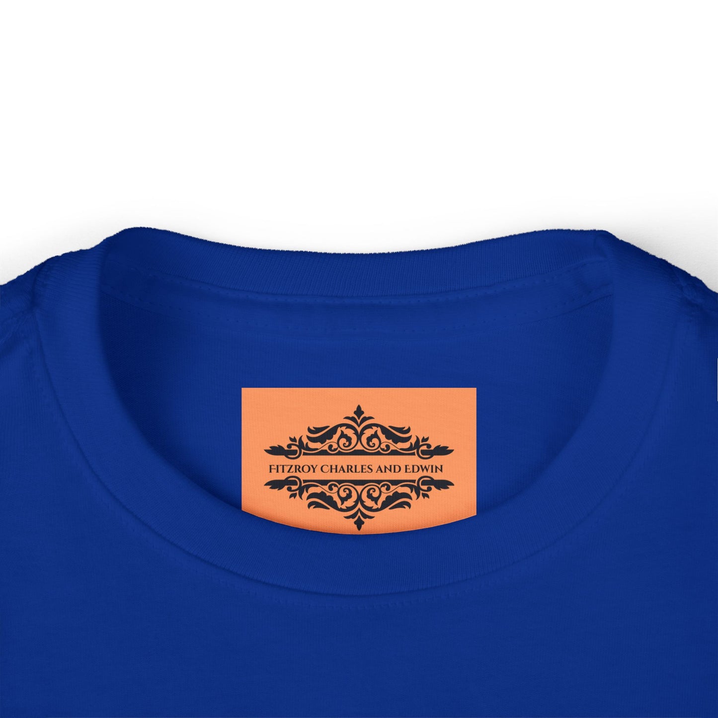 BIG ORANGE FLOWER TODDLER LONG SLEEVE TEE
