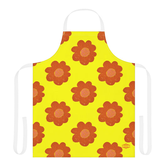 CHEERFUL YELLOW APRON