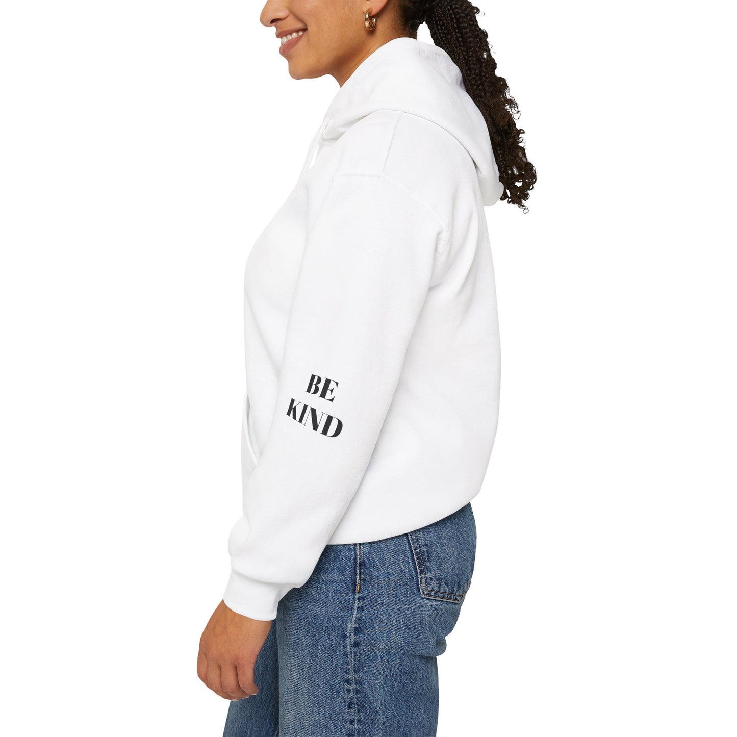 BE NICE HOODED SWEATSHIRT