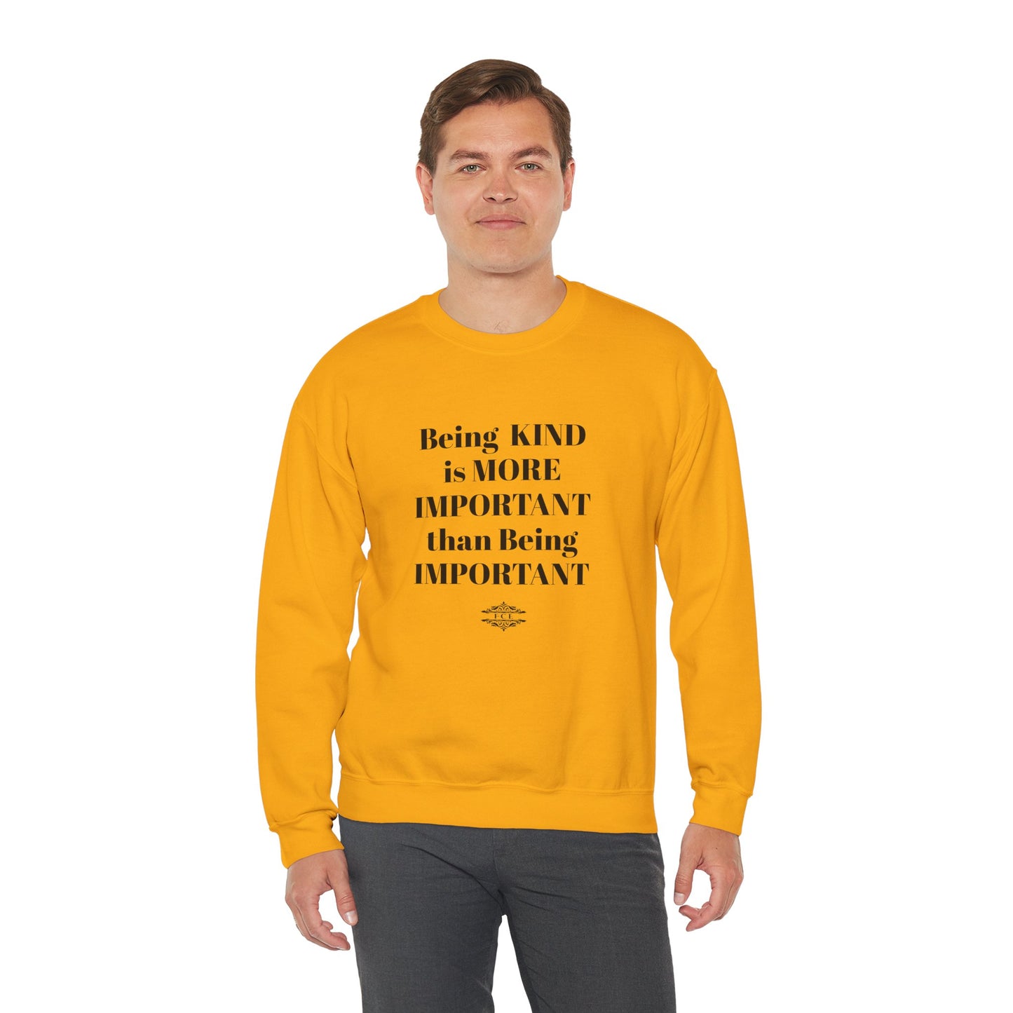 BE KIND CREWNECK SWEATSHIRT