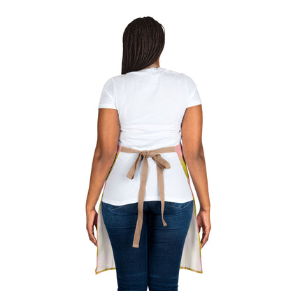 PINKY YELLOW BUTTERFLY APRON