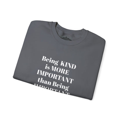 BE KIND CREWNECK SWEATSHIRT