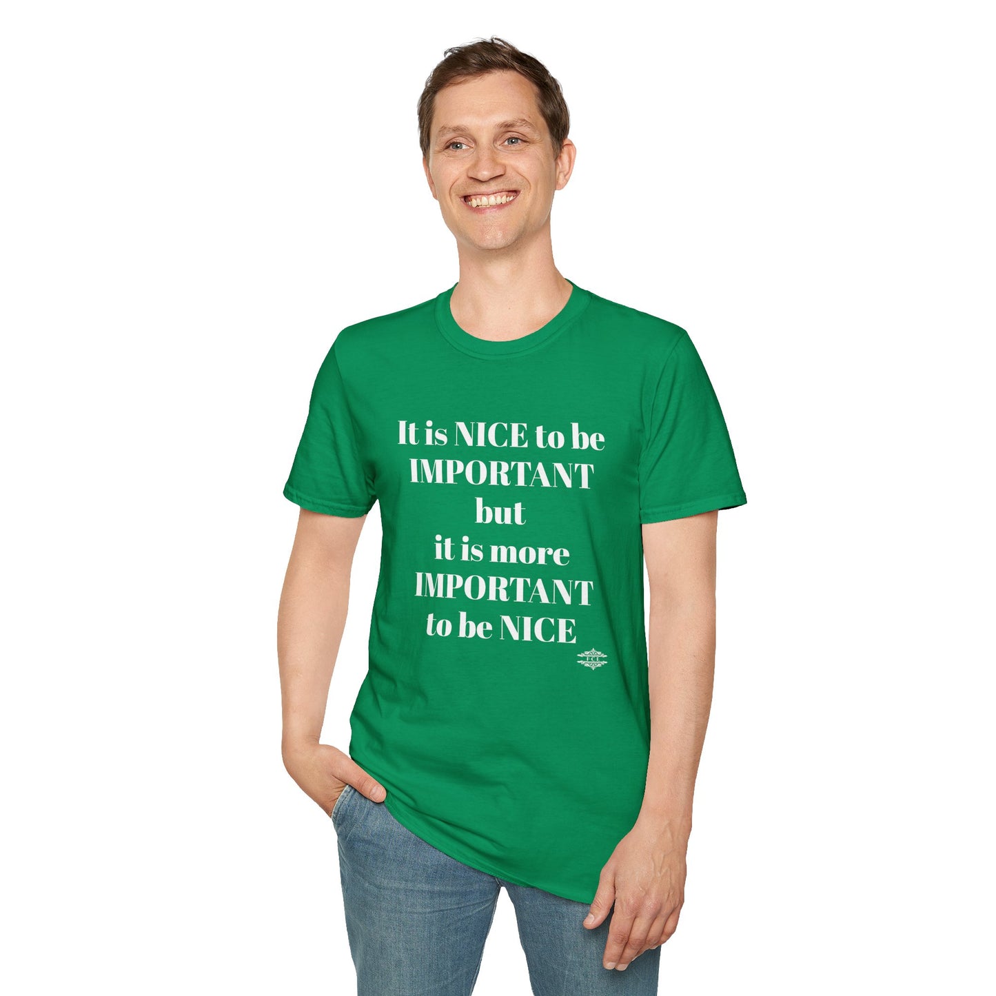 IT IS NICE TO BE IMPORTANT