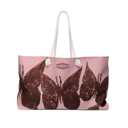 ELEGANT BUTTERFLY WEEKENDER BAG