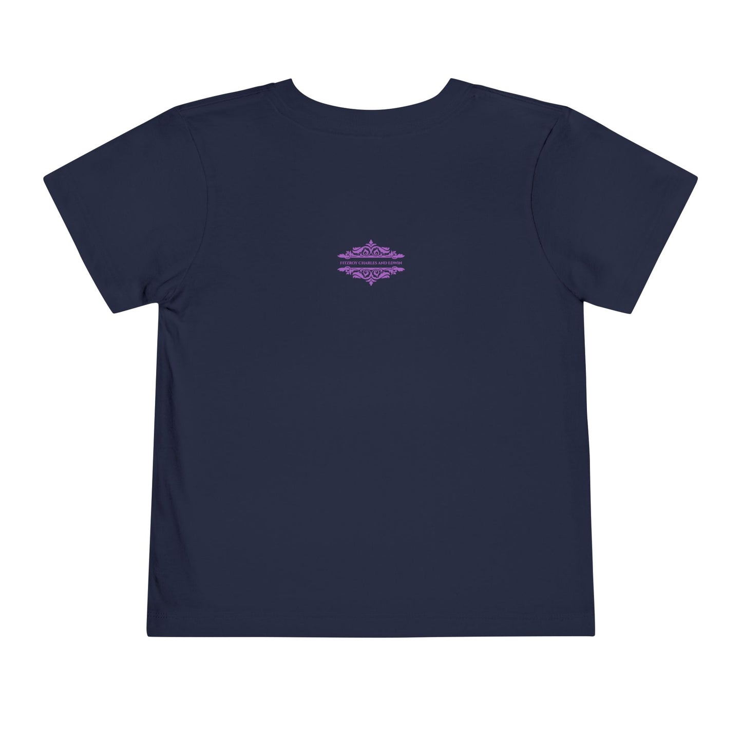 CUTE PURPLE HEART TODDLER TEE