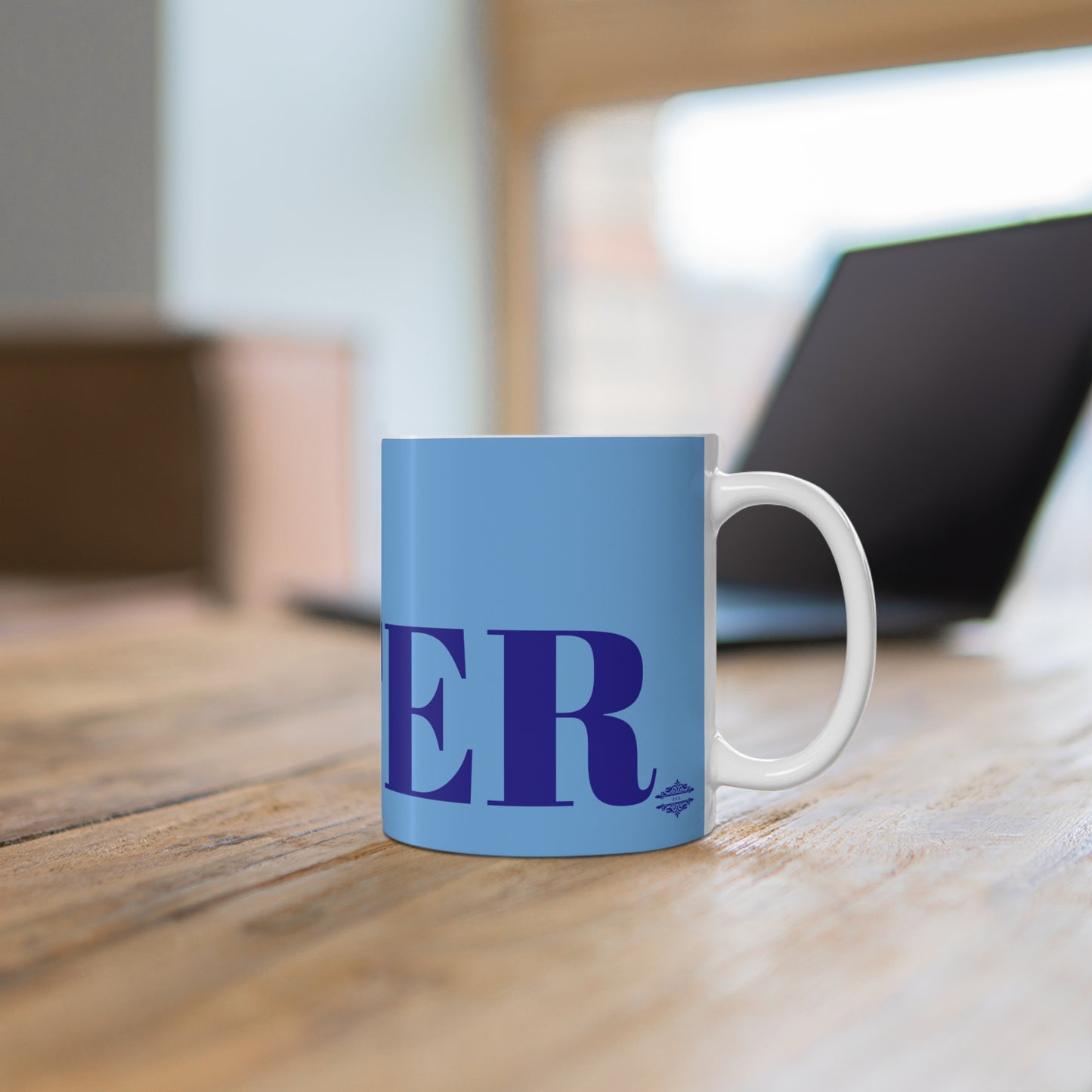 BLUE AND BLUE SISTER MUG