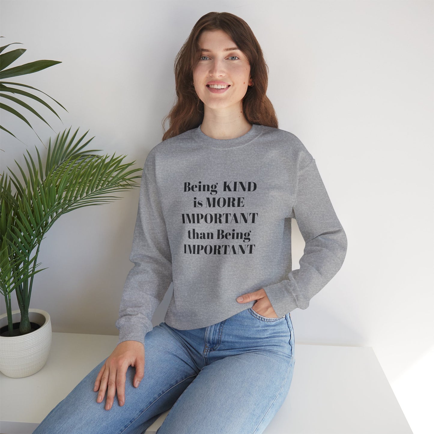 BE KIND CREWNECK SWEATSHIRT