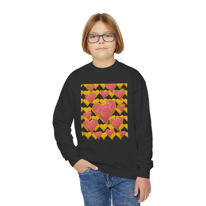 LOVELY HEARTS SWEATSHIRT