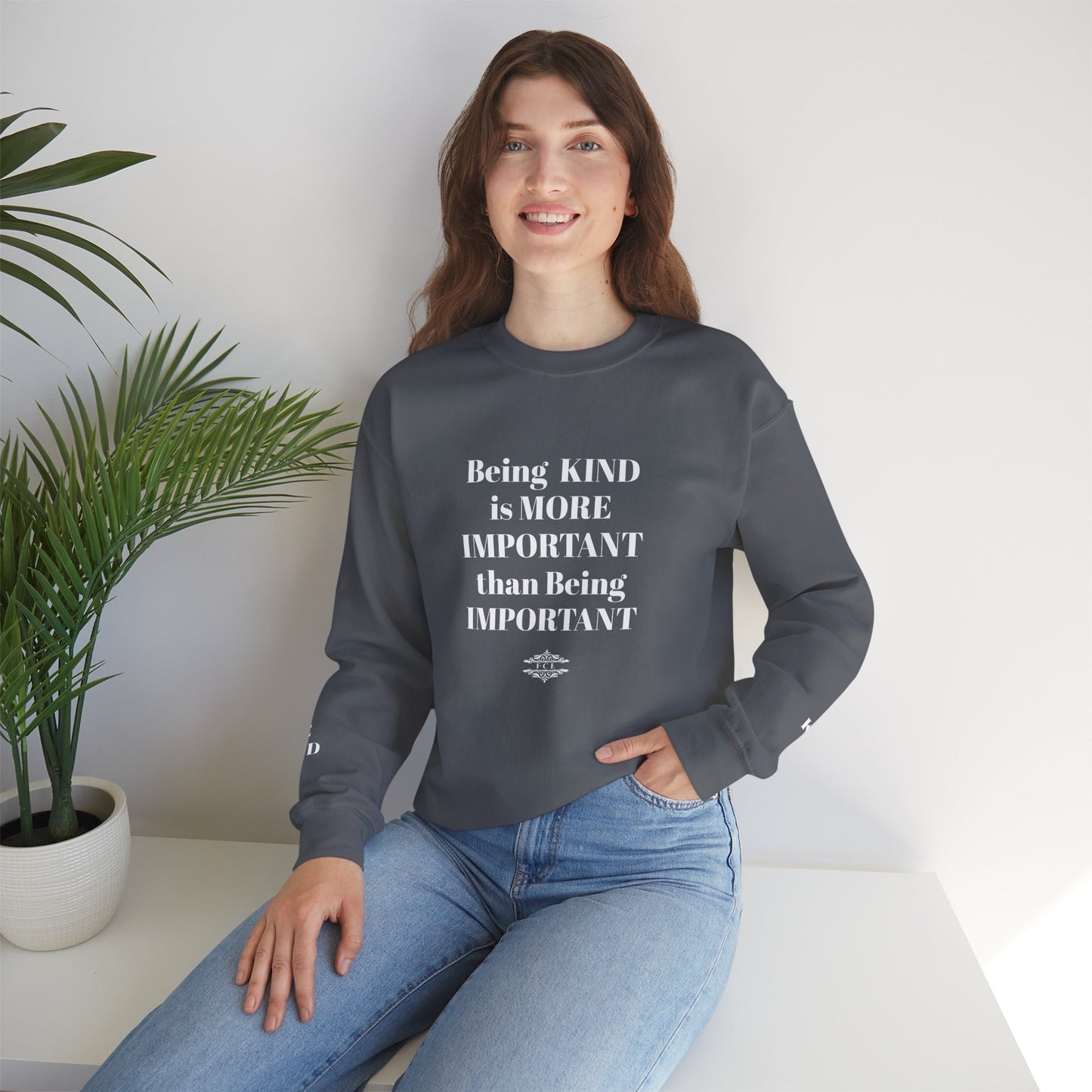 BE KIND CREWNECK SWEATSHIRT