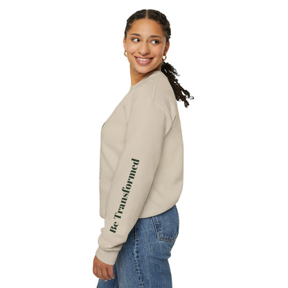 GREEN BUTTERFLY CREWNECK SWEATSHIRT