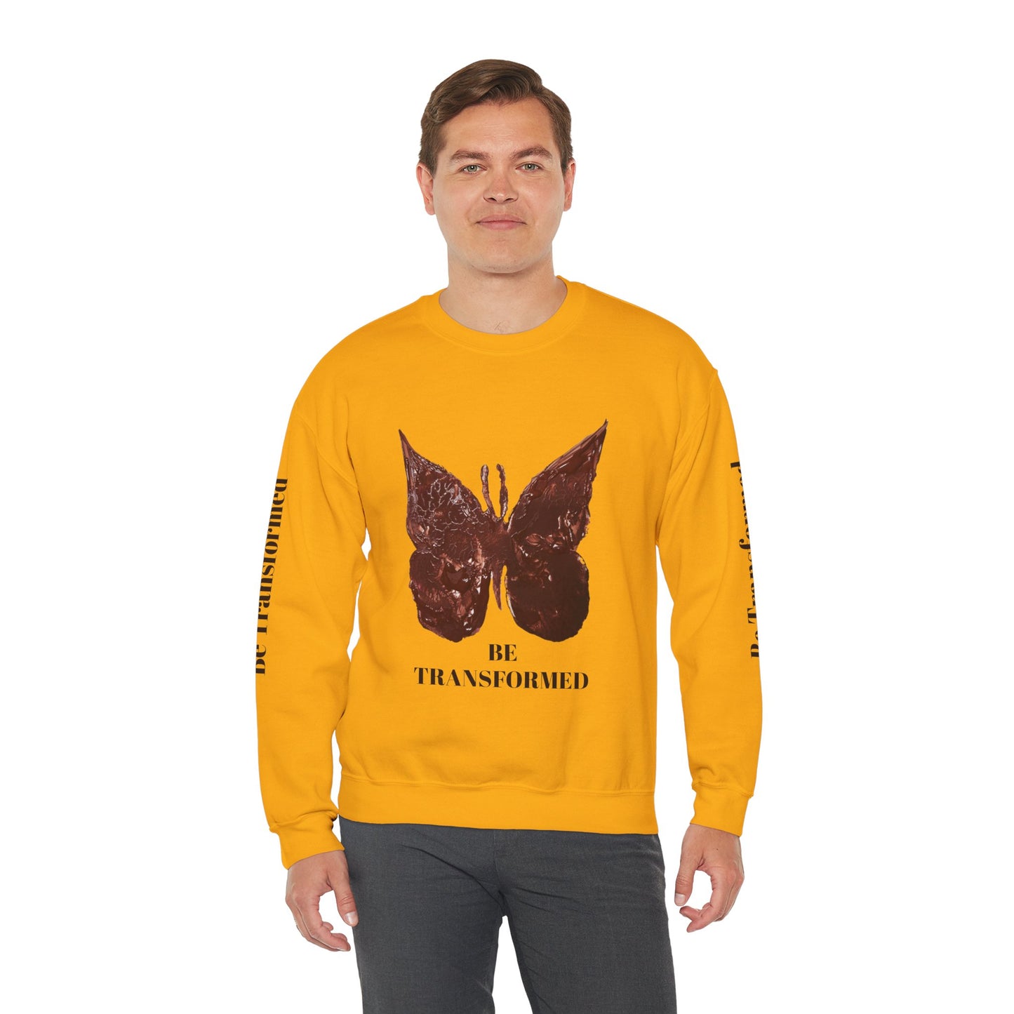 BE TRANSFORMED CREWNECK SWEATSHIRT