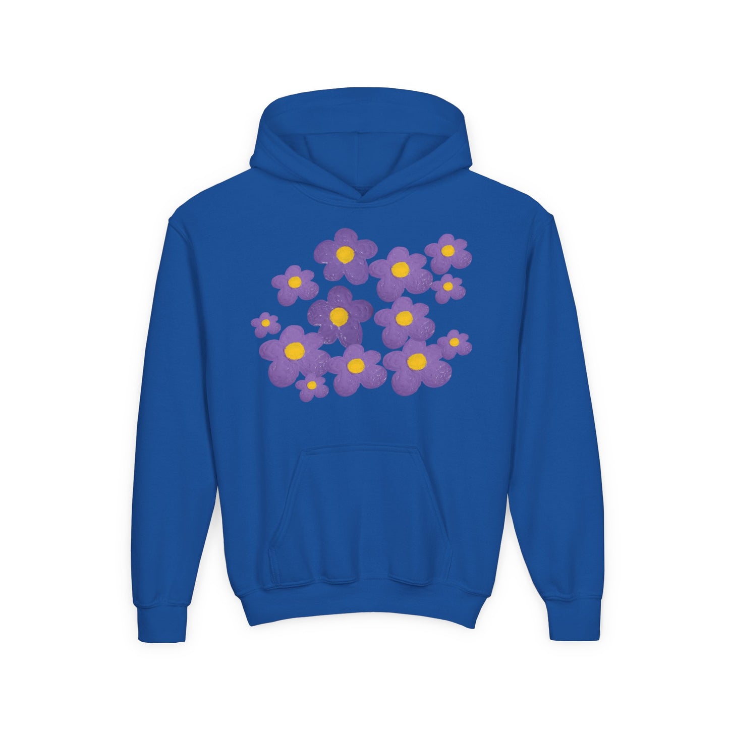 FUN ORANGE HOODED SWEATSHIRT