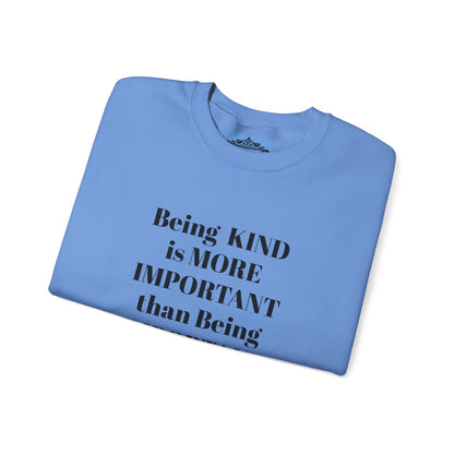 BE KIND CREWNECK SWEATSHIRT