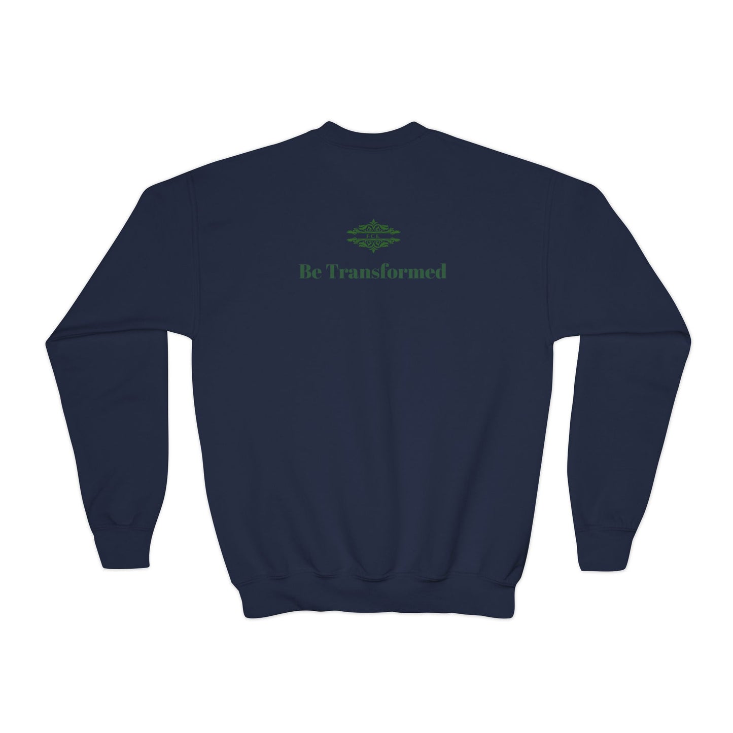 YOUTH BUTTERFLY 'BE TRANSFORMED' INSPIRATIONAL SHIRT